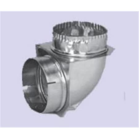 Integra Miltex Builder'S Best  Inc. 110108 4 Inch  Dryer Vent Close Clearance Elbow 89610